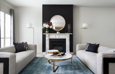 Living room interior design