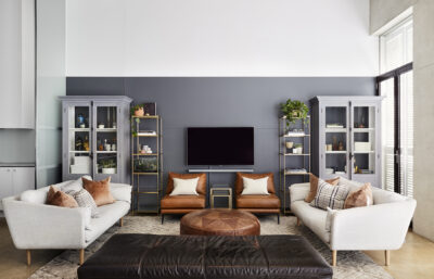 Living room interior design